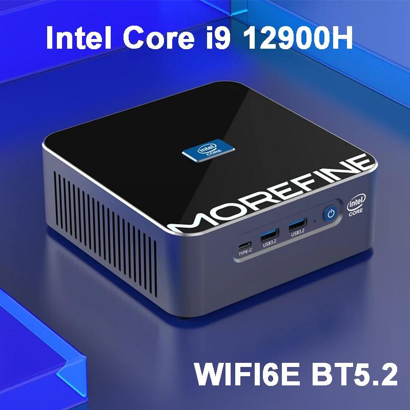 MOREFINE S600 I9-12900H I5-12450H I7-12650H ̴ PC ̸ ǻ, DDR4 PCIE 3.0 M.2 NVME WiFi6E BT5.2 Ʈ ÷ ̹ PC
